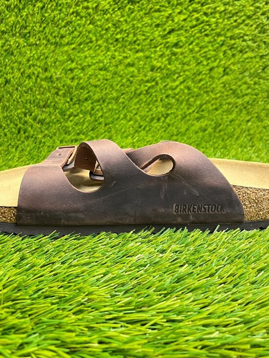 Birkenstock Florida Birko-Flor Mens Size 8 Brown Beach Walking Slide Sandals main image 7